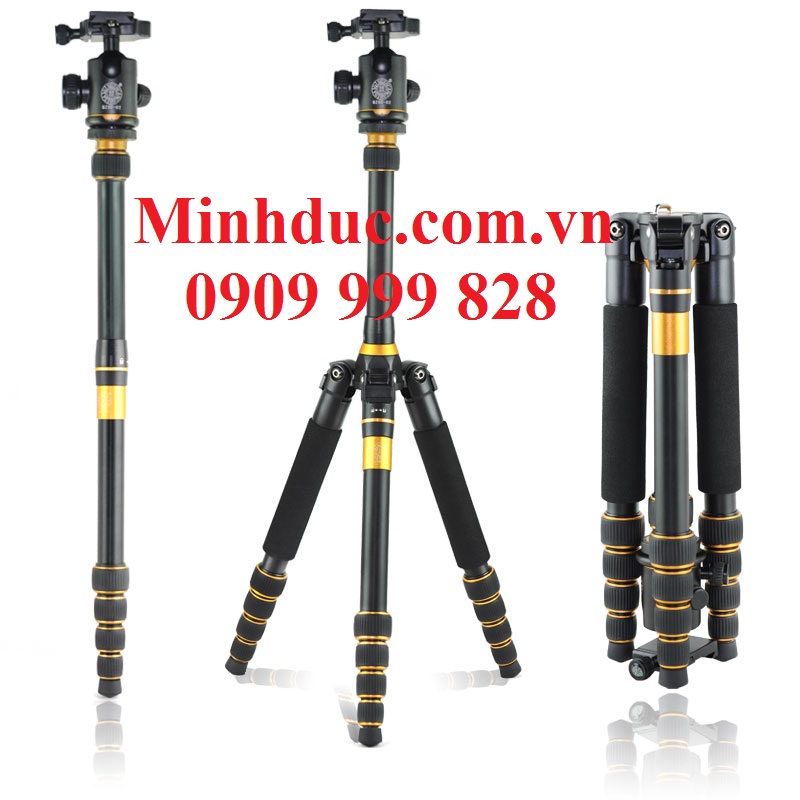 Chân máy ảnh chuyên nghiệp Tripod Beike – Q777